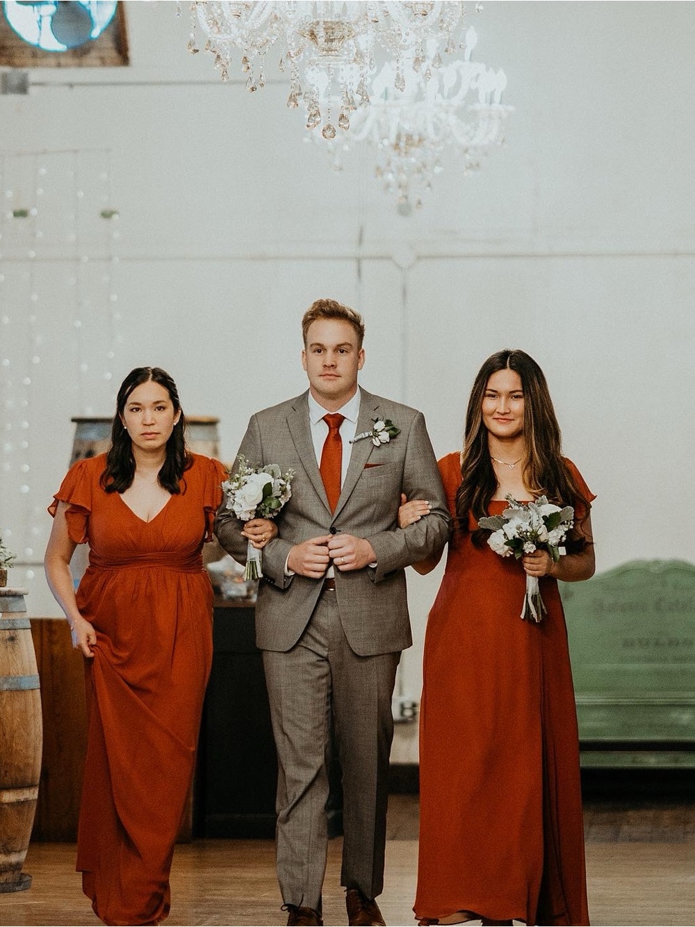 Azazie Verna maternity bridesmaid dress (custom sizing)
